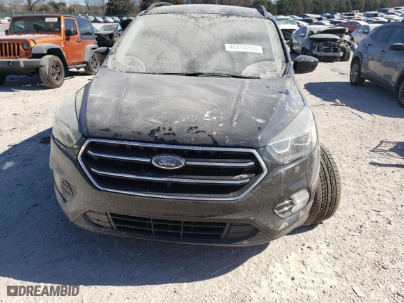 2017 Ford Escape SE with VIN 1FMCU0GDXHUA09945, listed as a Copart auction lot 46894205 with 43,194 mi miles and Salvage Title. Bid and sale history available at carsss.com. Image 5.