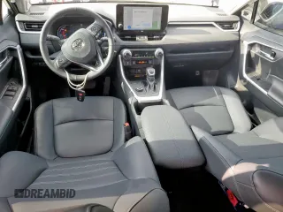 2024 Toyota RAV4 Hybrid XLE Premium with VIN 4T3B6RFV9RU158019, listed as a Copart auction lot 53633225 with 9,417 mi miles and Salvage Title. Bid and sale history available at carsss.com. Image 8.