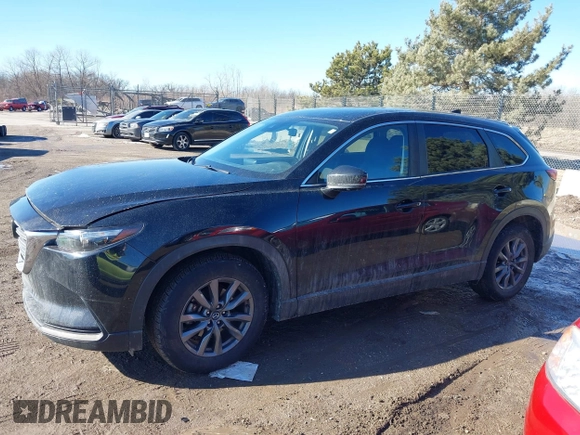 2020 Mazda CX-9 Sport with VIN JM3TCBBY6L0408372, listed as a IAAI auction lot 41676001 with 55,358 mi miles. Bid and sale history available at carsss.com. Image 14.