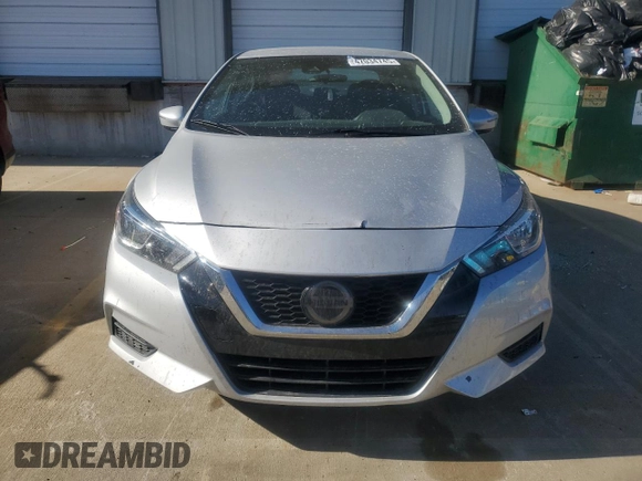 2021 Nissan Versa SV with VIN 3N1CN8EVXML852045, listed as a Copart auction lot 47034745 with 88,304 mi miles and Salvage title. Bid and sale history available at DreamBid. Image 5.