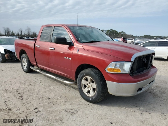 2010 Dodge Ram 1500 ST with VIN 1D7RB1GP1AS204151, listed as a Copart auction lot 45370175 with 193,281 mi miles and Clean Title. Bid and sale history available at carsss.com. Image 4.
