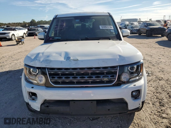 2016 Land Rover LR4 HSE с VIN SALAG2V61GA846224, выставлен на аукционе Copart как лот 83002234 с пробегом 61 536 миль миль и Списание • Salvage title. История ставок и продаж доступна на DreamBid. Изображение 5.