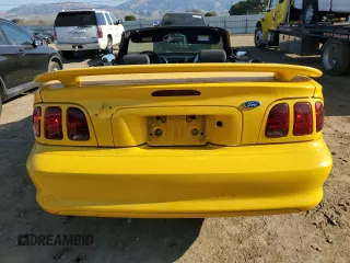 1998 Ford Mustang with VIN 1FAFP444XWF208005, listed as a Copart auction lot 88354435 with 178,683 mi miles and Salvage Title. Bid and sale history available at carsss.com. Image 6.