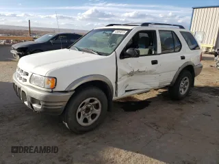 2002 Isuzu Rodeo S with VIN 4S2CK58W324314240, listed as a Copart auction lot 43694015 with 132,212 mi miles and Salvage Title. Bid and sale history available at carsss.com. Image 1.