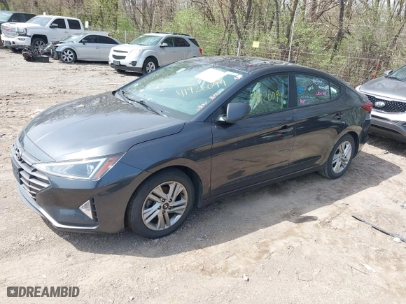 2020 Hyundai Elantra Value Edition with VIN 5NPD84LF6LH616584, listed as a IAAI auction lot 41926099 with 86,887 mi miles. Bid and sale history available at carsss.com. Image 17.