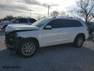 2020 Mercedes-Benz GLS with VIN 4JGFF5KE6LA073897, listed as a Copart auction lot 43541835 with 36,586 mi miles and Salvage Title. Bid and sale history available at carsss.com. Image 1.