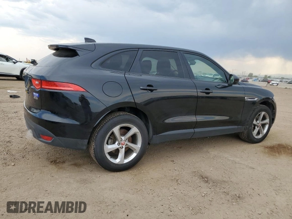 2017 Jaguar F-Pace 35t Premium with VIN SADCJ2BV8HA065705, listed as a Copart auction lot 66536015 with 88,254 mi miles and Clean title. Bid and sale history available at DreamBid. Image 3.