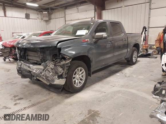2019 Chevrolet Silverado 1500 LT with VIN 3GCUYDED5KG205003, listed as a IAAI auction lot 41382417 with 95,968 mi miles. Bid and sale history available at carsss.com. Image 2.
