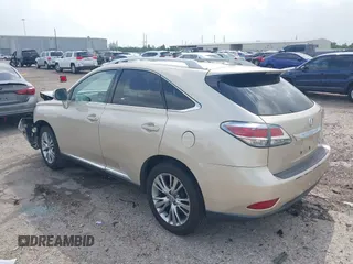 2013 Lexus RX 350 with VIN 2T2ZK1BAXDC128153, listed as a IAAI auction lot 41957634 with 125,045 mi miles and . Bid and sale history available at DreamBid. Image 3.