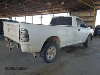 2019 Ram 2500 Tradesman with VIN 3C7WR4AJ6KG586235, listed as a Copart auction lot 57964265 with 45,762 mi miles and Salvage title. Bid and sale history available at DreamBid. Image 3.
