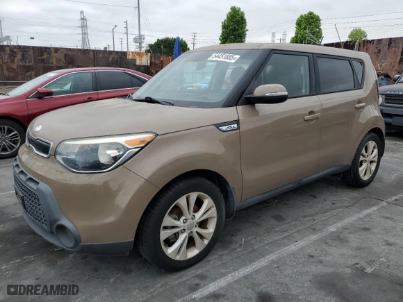 2014 Kia Soul + with VIN KNDJP3A51E7081990, listed as a Copart auction lot 54451885 with 67,714 mi miles and Clean Title. Bid and sale history available at carsss.com. Image 1.