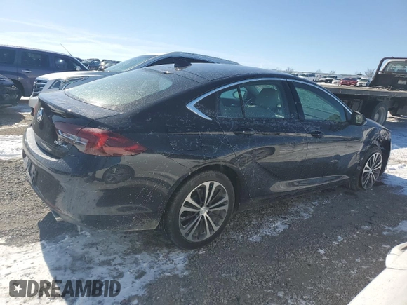 2019 Buick Regal Essence with VIN W04GP6SX2K1077564, listed as a Copart auction lot 45887915 with 33,664 mi miles and Salvage title. Bid and sale history available at DreamBid. Image 3.