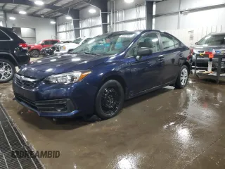 2021 Subaru Impreza with VIN 4S3GKAB61M3606699, listed as a Copart auction lot 82327984 with 118,499 mi miles and Salvage Title. Bid and sale history available at carsss.com. Image 1.