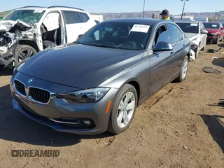 2017 BMW 3 Series 330i with VIN WBA8B9C57HK884847, listed as a IAAI auction lot 41739922 with 38,710 mi miles. Bid and sale history available at carsss.com. Image 18.