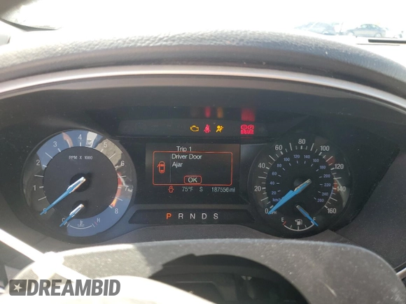 2016 Ford Fusion SE with VIN 3FA6P0H70GR160533, listed as a Copart auction lot 55467335 with 187,556 mi miles and Salvage title. Bid and sale history available at DreamBid. Image 9.