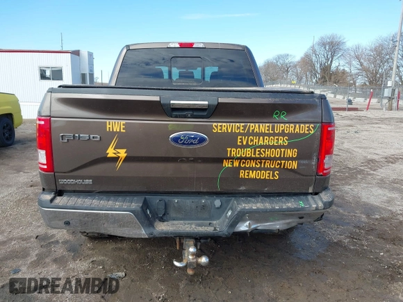 2015 Ford F-150 XLT with VIN 1FTEW1EG8FKE04306, listed as a IAAI auction lot 41864522 with 133,373 mi miles. Bid and sale history available at carsss.com. Image 16.