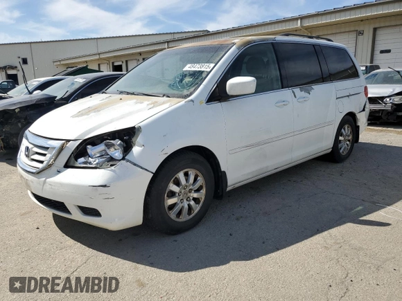 2010 Honda Odyssey EX-L with VIN 5FNRL3H77AB051869, listed as a Copart auction lot 48473815 with 248,511 mi miles and Salvage Title. Bid and sale history available at DreamBid. Image 1.