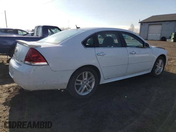 2014 Chevrolet Impala LTZ with VIN 2G1WC5E37E1186982, listed as a Copart auction lot 52500675 with 162,692 mi miles and Salvage Title. Bid and sale history available at DreamBid. Image 3.