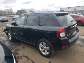 2016 Jeep Compass High Altitude Edition with VIN 1C4NJDEBXGD776207, listed as a Copart auction lot 52576985 with 91,642 mi miles and Salvage Title. Bid and sale history available at carsss.com. Image 2.