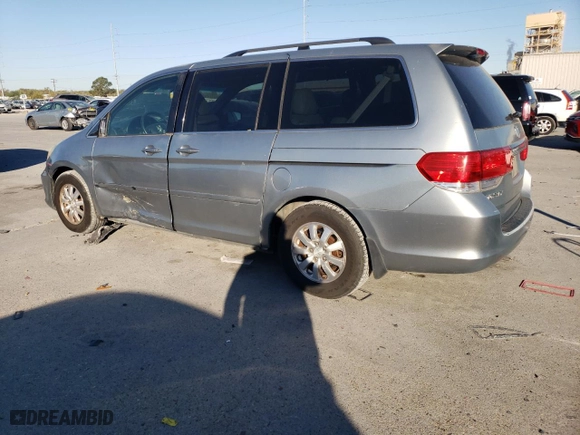 2008 Honda Odyssey EX-L with VIN 5FNRL387X8B086738, listed as a Copart auction lot 49759375 with 163,961 mi miles and Salvage Title. Bid and sale history available at carsss.com. Image 2.