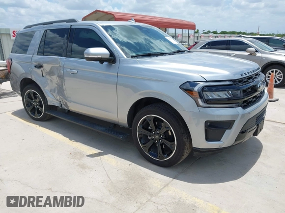 2023 Ford Expedition Limited with VIN 1FMJU1K87PEA60836, listed as a IAAI auction lot 42425331 with 7,741 mi miles and . Bid and sale history available at DreamBid. Image 1.