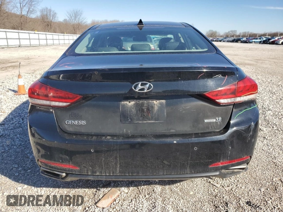 2015 Hyundai Genesis 3.8L with VIN KMHGN4JE9FU015398, listed as a Copart auction lot 47484215 with 124,873 mi miles and Clean Title. Bid and sale history available at carsss.com. Image 6.