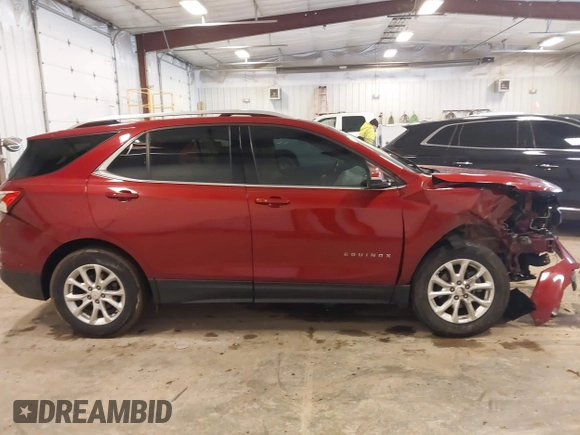 2019 Chevrolet Equinox LT with VIN 2GNAXUEV2K6112697, listed as a IAAI auction lot 41722945 with 108,676 mi miles and . Bid and sale history available at DreamBid. Image 13.