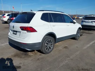 2021 Volkswagen Tiguan S with VIN 3VV1B7AX0MM019574, listed as a IAAI auction lot 41705274 with 46,175 mi miles. Bid and sale history available at carsss.com. Image 4.