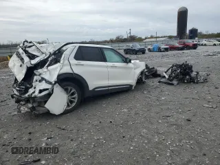 2020 Ford Explorer XLT with VIN 1FMSK7DH2LGC41299, listed as a Copart auction lot 75872593 with Not Provided miles and Non Repairable. Bid and sale history available at carsss.com. Image 3.