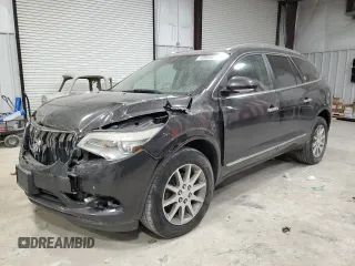 2015 Buick Enclave Leather with VIN 5GAKRBKDXFJ371133, listed as a Copart auction lot 48904595 with 136,046 mi miles and Salvage Title. Bid and sale history available at carsss.com. Image 1.