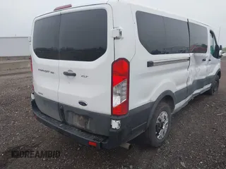 2023 Ford Transit Passenger XL with VIN 1FBAX2YG1PKA92302, listed as a IAAI auction lot 42187709 with 76,445 mi miles. Bid and sale history available at carsss.com. Image 4.