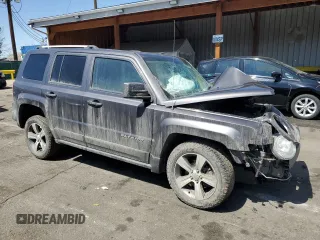 2016 Jeep Patriot High Altitude Edition with VIN 1C4NJRFB4GD730562, listed as a Copart auction lot 52744445 with Not Provided miles and Salvage Title. Bid and sale history available at carsss.com. Image 4.