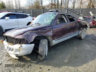 2004 Dodge Dakota SLT with VIN 1D7HL48K34S736938, listed as a Copart auction lot 85283154 with Not Provided miles and Salvage Title. Bid and sale history available at carsss.com. Image 1.