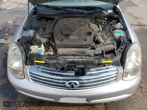 2004 Infiniti G35 w/Leather with VIN JNKCV51F74M704563, listed as a Copart auction lot 70261754 with 160,733 mi miles and Salvage Title. Bid and sale history available at DreamBid. Image 11.