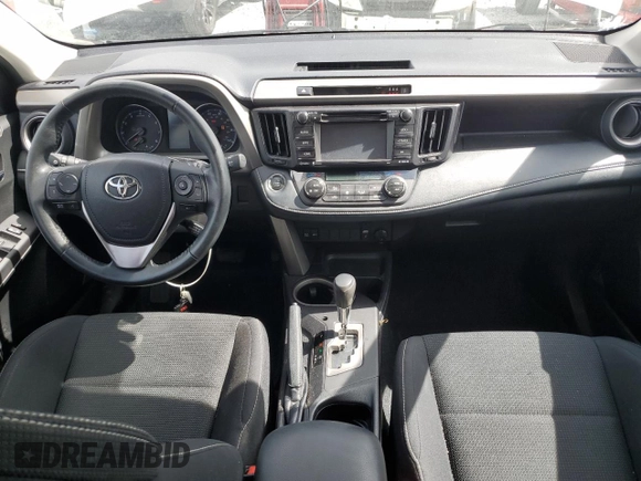 2018 Toyota RAV4 XLE with VIN 2T3RFREV1JW843426, listed as a Copart auction lot 52283125 with 12,809 mi miles and Salvage Title. Bid and sale history available at DreamBid. Image 8.