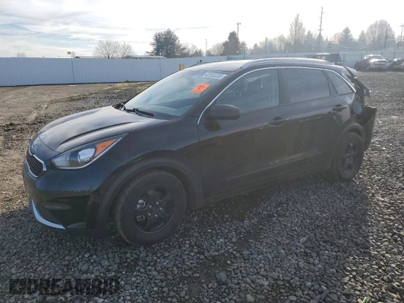 2018 Kia Niro LX with VIN KNDCB3LC3J5175846, listed as a Copart auction lot 42103235 with 104,254 mi miles and Salvage Title. Bid and sale history available at carsss.com. Image 1.