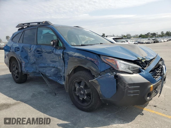 2023 Subaru Outback Wilderness with VIN 4S4BTGUD4P3133287, listed as a Copart auction lot 59042815 with 77,390 mi miles and Salvage title. Bid and sale history available at DreamBid. Image 4.