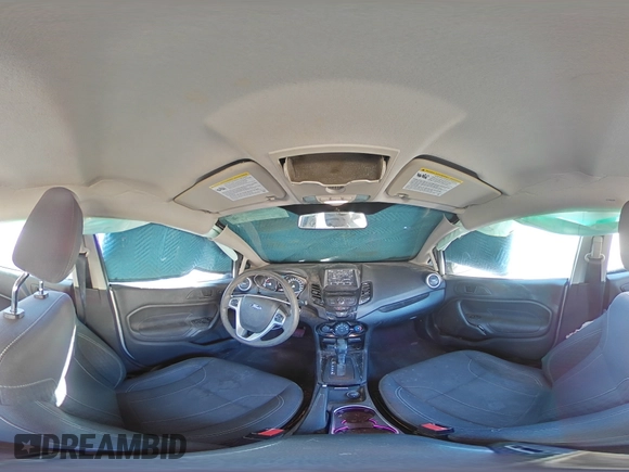 2019 Ford Fiesta SE with VIN 3FADP4EJ8KM107227, listed as a Copart auction lot 41823425 with 106,286 mi miles and Salvage Title. Bid and sale history available at DreamBid. Image 12.