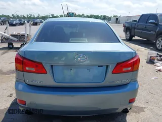 2006 Lexus IS 250 with VIN JTHCK262762005185, listed as a IAAI auction lot 42260912 with 131,653 mi miles and . Bid and sale history available at DreamBid. Image 16.