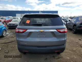 2020 Chevrolet Traverse LS z VIN 1GNERFKW5LJ155505, wystawiony jako Copart lot #53443015 z przebiegiem 161 816 mil mil oraz Nie do naprawy • Non repairable. Historia ofert i sprzedaży dostępna na DreamBid. Obrazek 6.