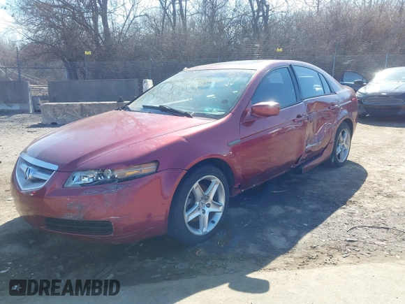 2005 Acura TL with VIN 19UUA66275A059639, listed as a IAAI auction lot 41660689 with 183,845 mi miles. Bid and sale history available at carsss.com. Image 6.