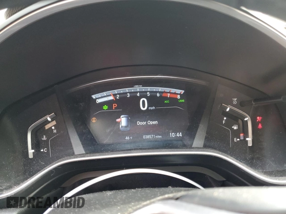 2019 Honda CR-V Touring with VIN 7FARW2H9XKE016834, listed as a Copart auction lot 72822392 with 38,571 mi miles. Bid and sale history available at carsss.com. Image 9.