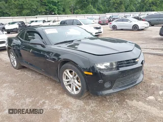 2015 Chevrolet Camaro LS z VIN 2G1FB1E30F9310802, wystawiony jako IAAI lot #42491164 z przebiegiem 142 889 mil mil oraz . Historia ofert i sprzedaży dostępna na DreamBid. Obrazek 1.
