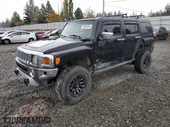 2008 Hummer H3 SUV Luxury with VIN 5GTEN13E188116088, listed as a Copart auction lot 78830404 with 168,244 mi miles and Salvage Title. Bid and sale history available at carsss.com. Image 1.