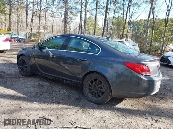2011 Buick Regal CXL RL1 with VIN 2G4GN5EC5B9180662, listed as a IAAI auction lot 41601715 with 53,465 mi miles and . Bid and sale history available at DreamBid. Image 3.