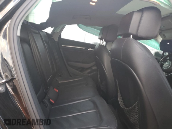 2015 Audi A3 Premium with VIN WAUACGFF2F1012988, listed as a Copart auction lot 59514345 with 80,249 mi miles and Salvage title. Bid and sale history available at DreamBid. Image 10.