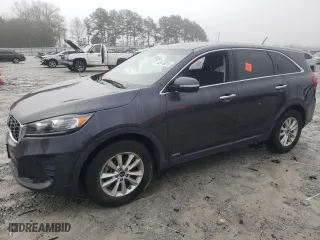 2019 Kia Sorento S V6 with VIN 5XYPGDA58KG449628, listed as a Copart auction lot 42976015 with 119,475 mi miles and Salvage Title. Bid and sale history available at carsss.com. Image 1.