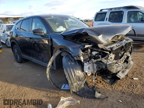 2020 Mazda CX-5 Touring with VIN JM3KFBCM1L0744204, listed as a Copart auction lot 47811775 with 0 mi miles and Salvage Title. Bid and sale history available at carsss.com. Image 4.