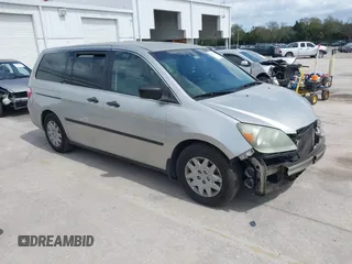 2007 Honda Odyssey LX with VIN 5FNRL38277B507690, listed as a IAAI auction lot 41718540 with 508,172 mi miles. Bid and sale history available at carsss.com. Image 1.