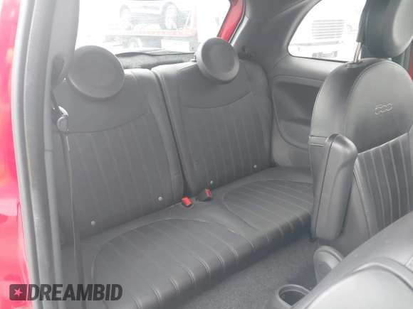 2015 FIAT 500 Sport with VIN 3C3CFFBR2FT528116, listed as a IAAI auction lot 42136399 with 114,548 mi miles. Bid and sale history available at carsss.com. Image 8.